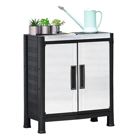 outside steel storage cabinets|sturdy outdoor cabinet for storage.